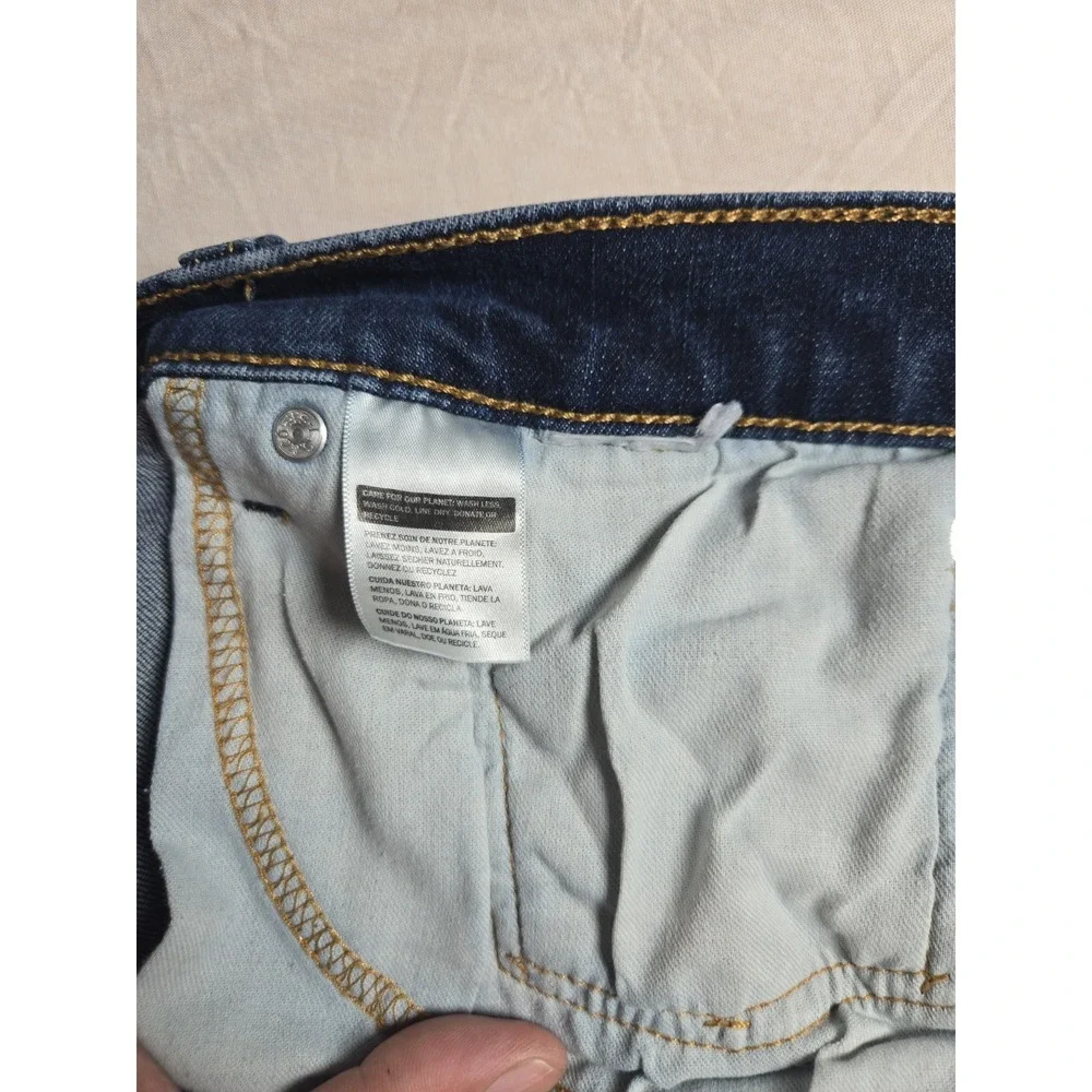 Levi's 541 Athletic Taper Jeans Men's 42x30 Blue Dark Wash Stretch Denim